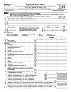 sampel schedule e form